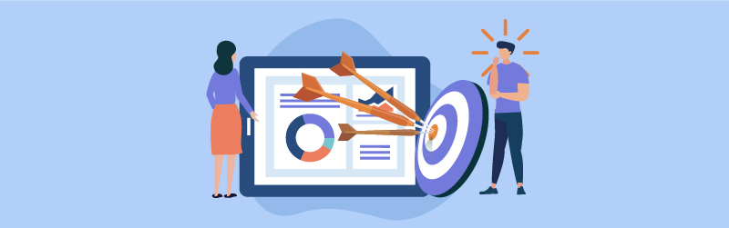 illustration of Facebook marketers