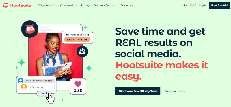 Canva - Social Media Marketing & Management Dashboard - Hootsuite