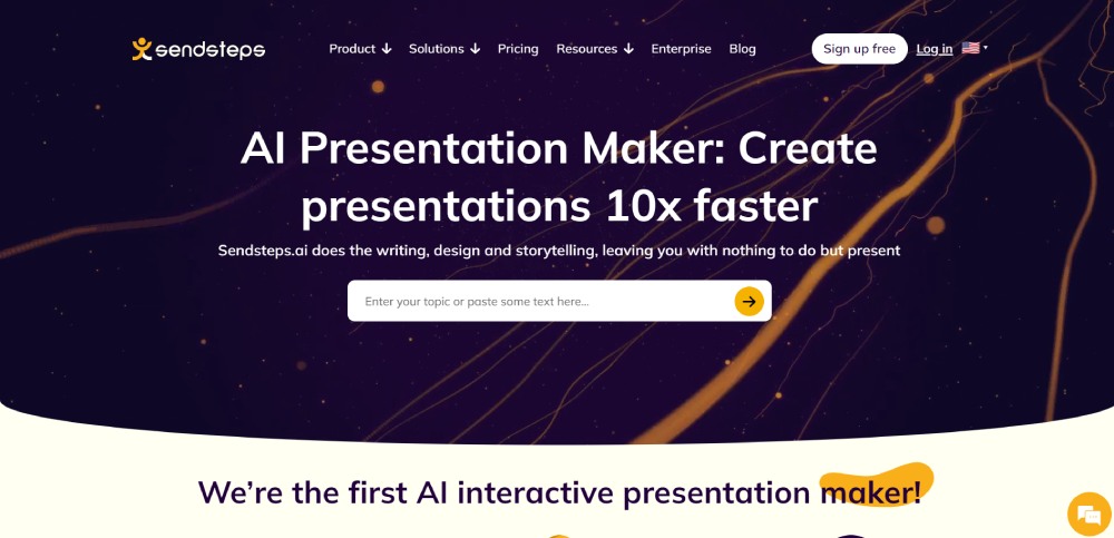 ai presentation maker free no sign up