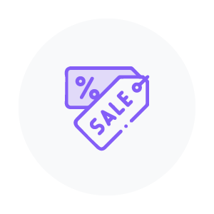 sale tag icon