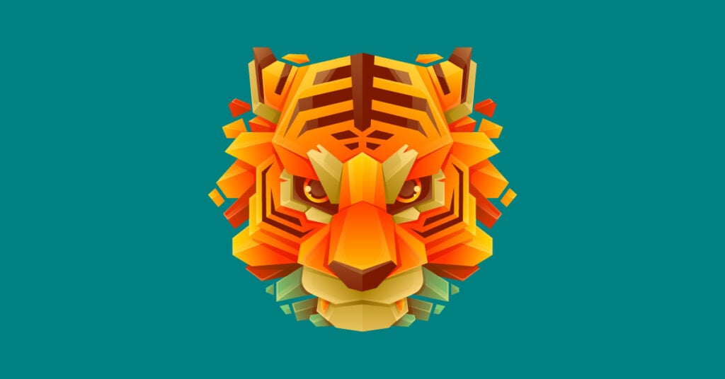 fierce tiger design