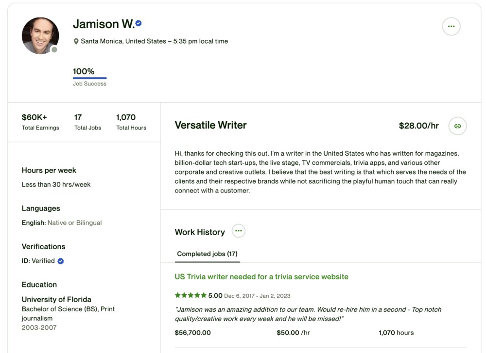 website for freelance content writers