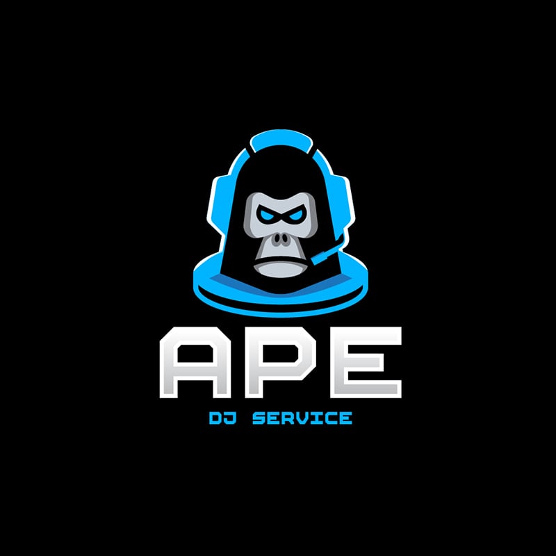 monkey logo design