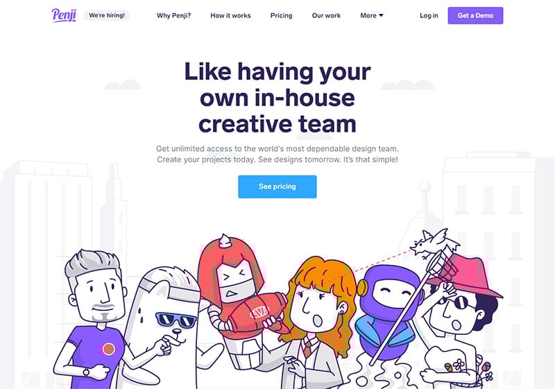 graphic design website