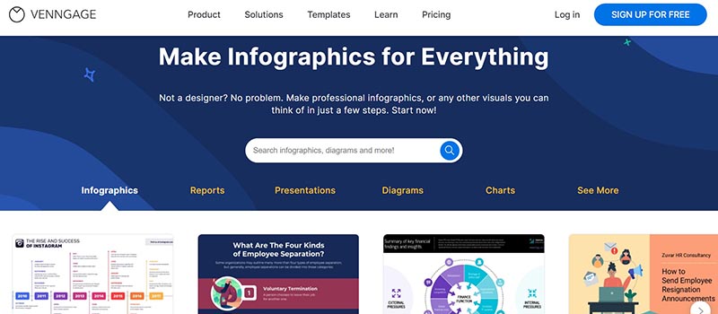 AI infographic maker platform