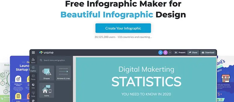 AI infographic maker platform