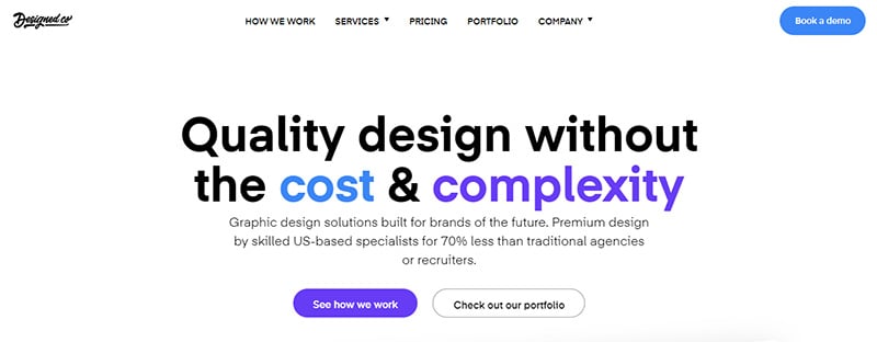 graphic design website