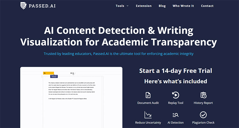 ai detection essay checker