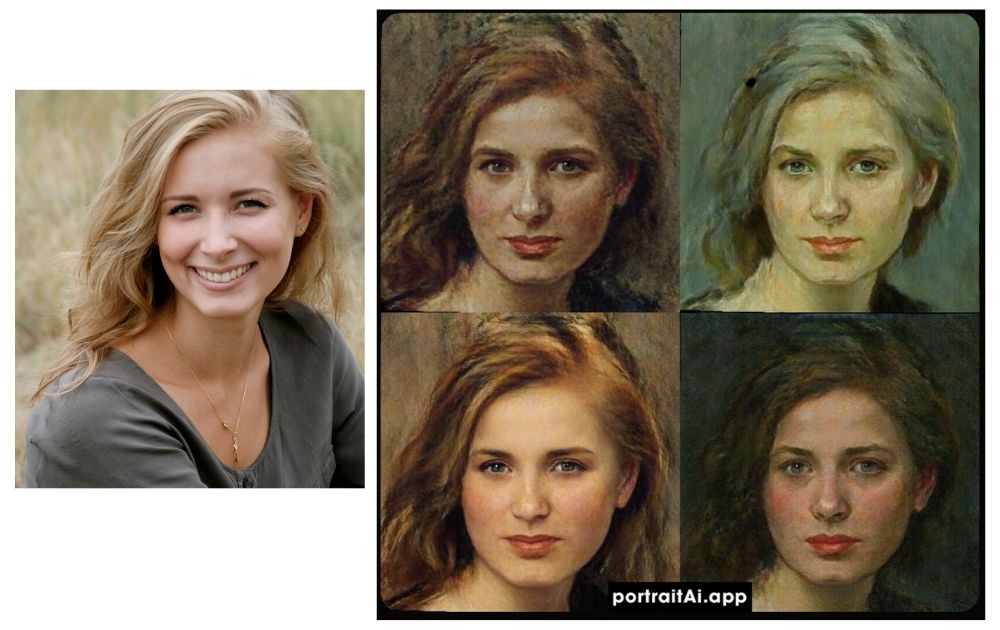 portraits of women