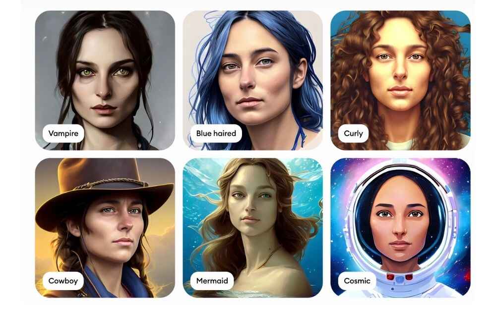 AI portraits