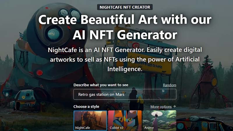 AI NFT Generator - AI NFT Maker to Create your NFT Art Collection