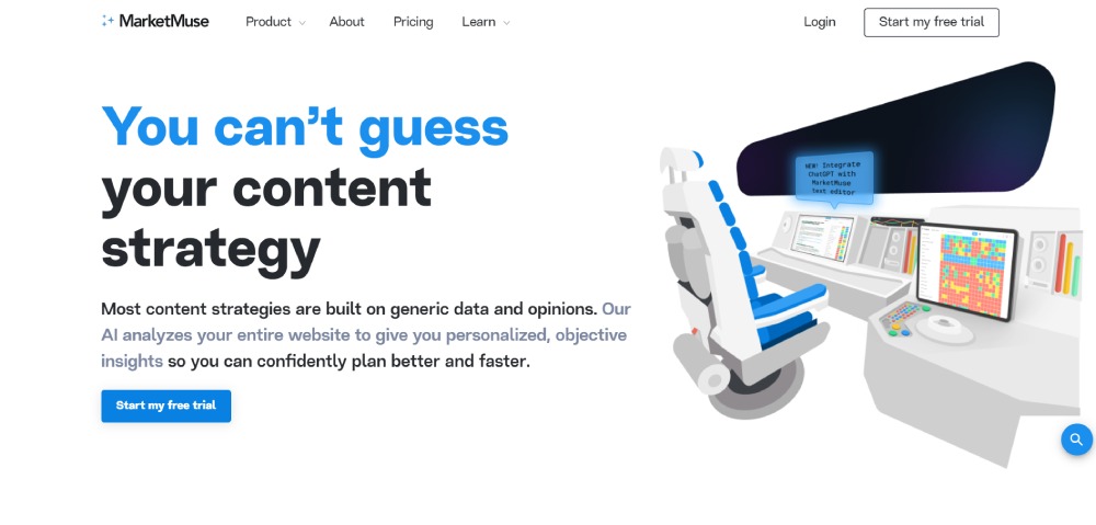 ai keyword generator homepage