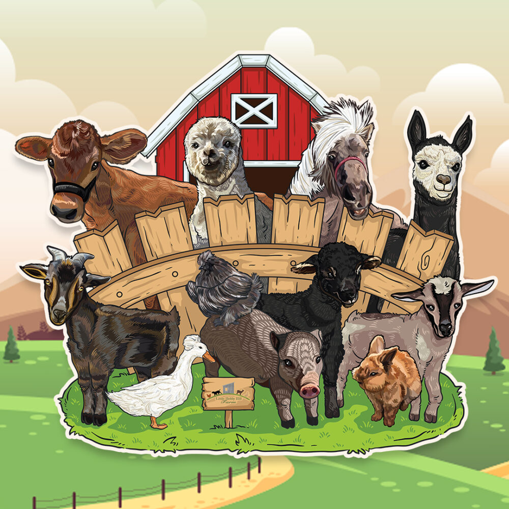 Farm Animals – Illustrations