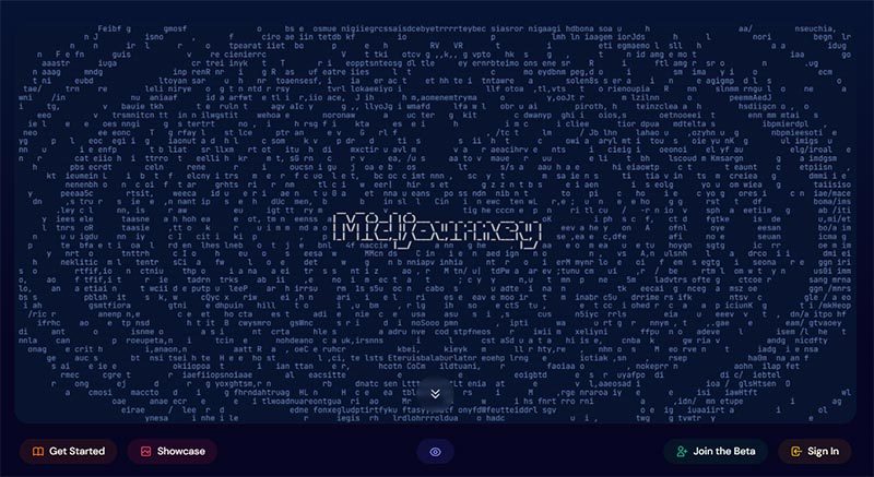 AI website example