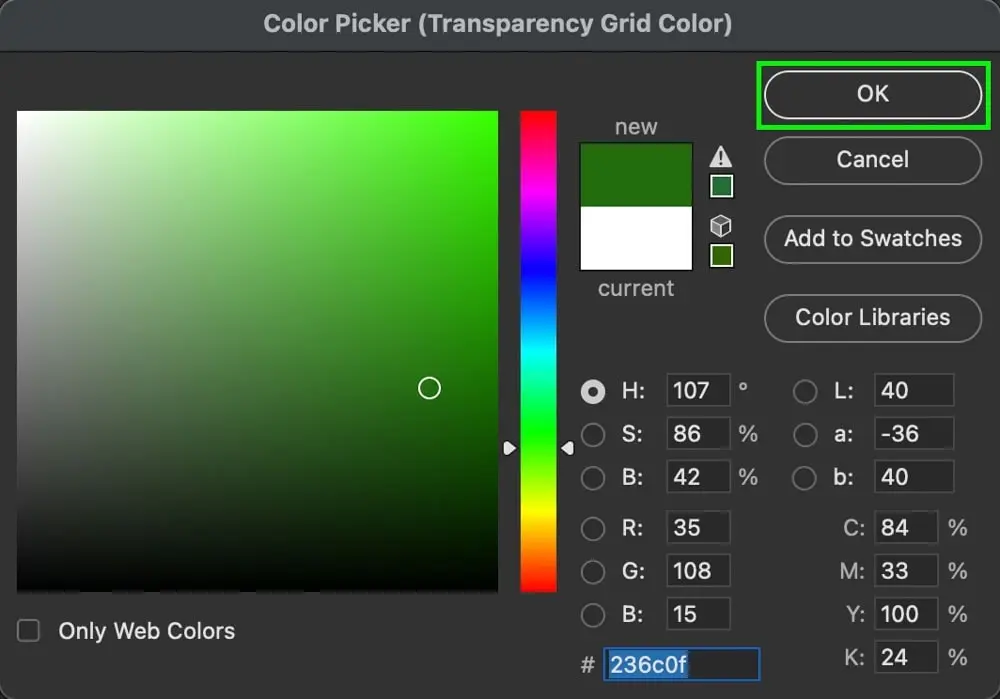 photoshop transparency