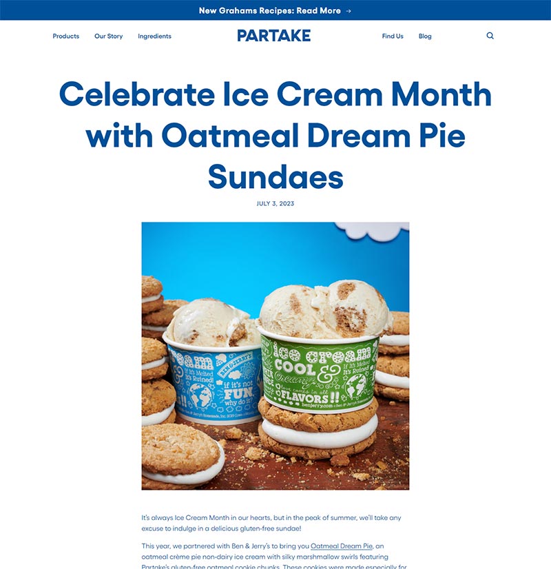 shopify blog post example