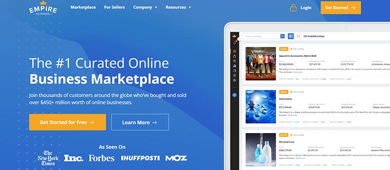 ecommerce homepage