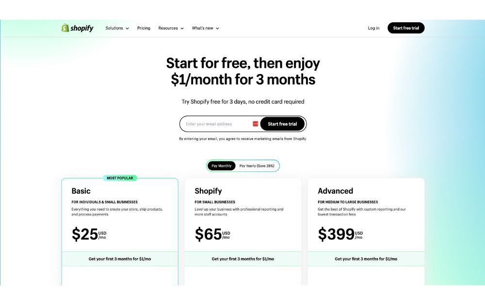 Shopify Pricing, Fees & Plans 2023