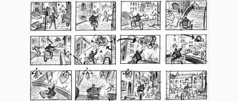 example of storyboard