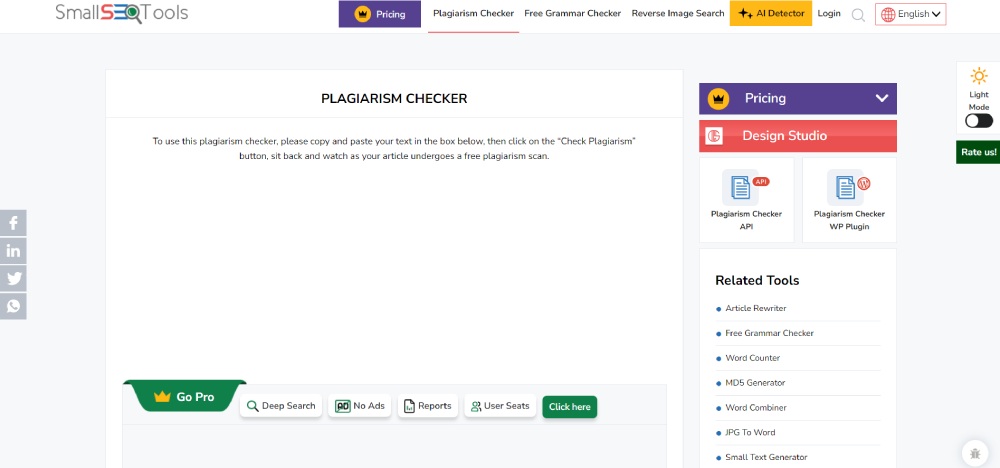 plagiarism checker