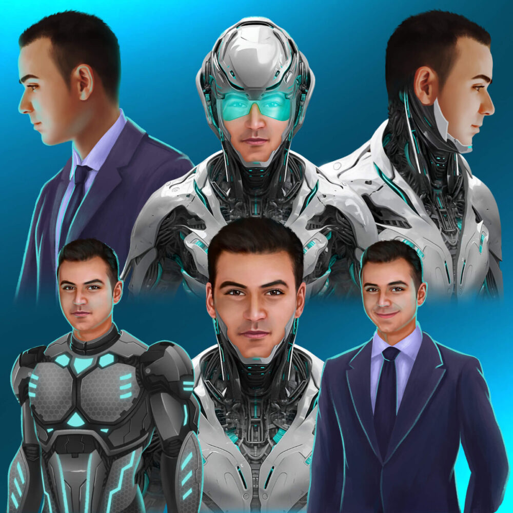 Roboman – Illustrations