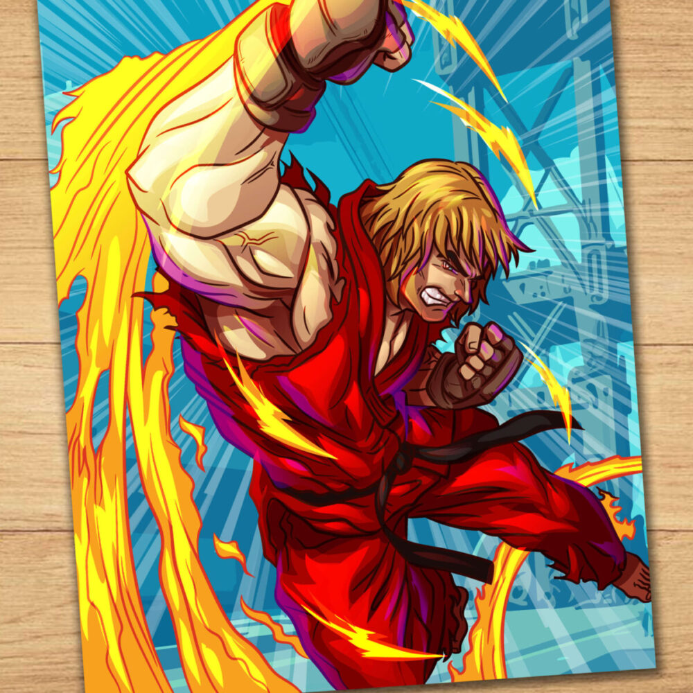 Ken Masters – Illustrations