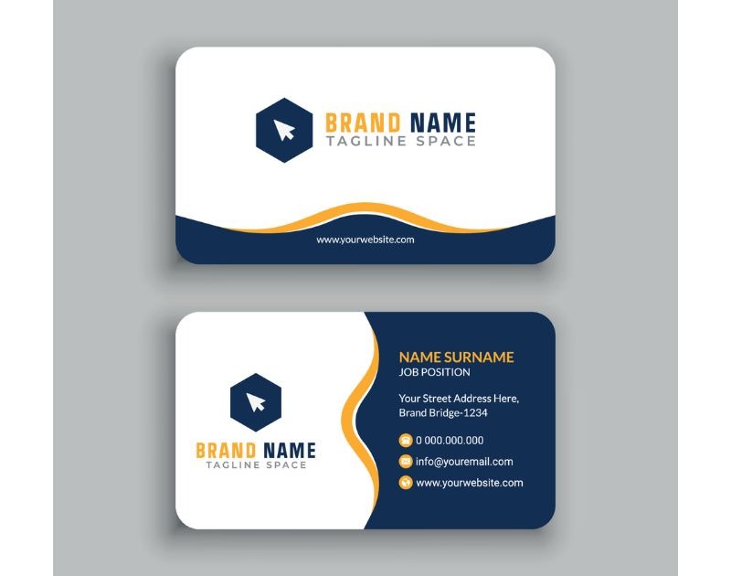 cool vector designs business card