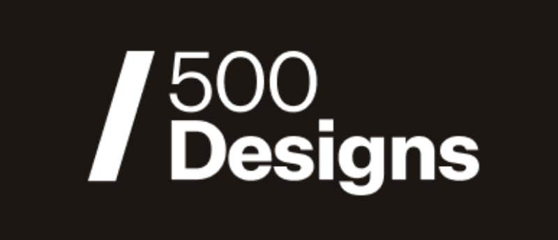 500 designs logo