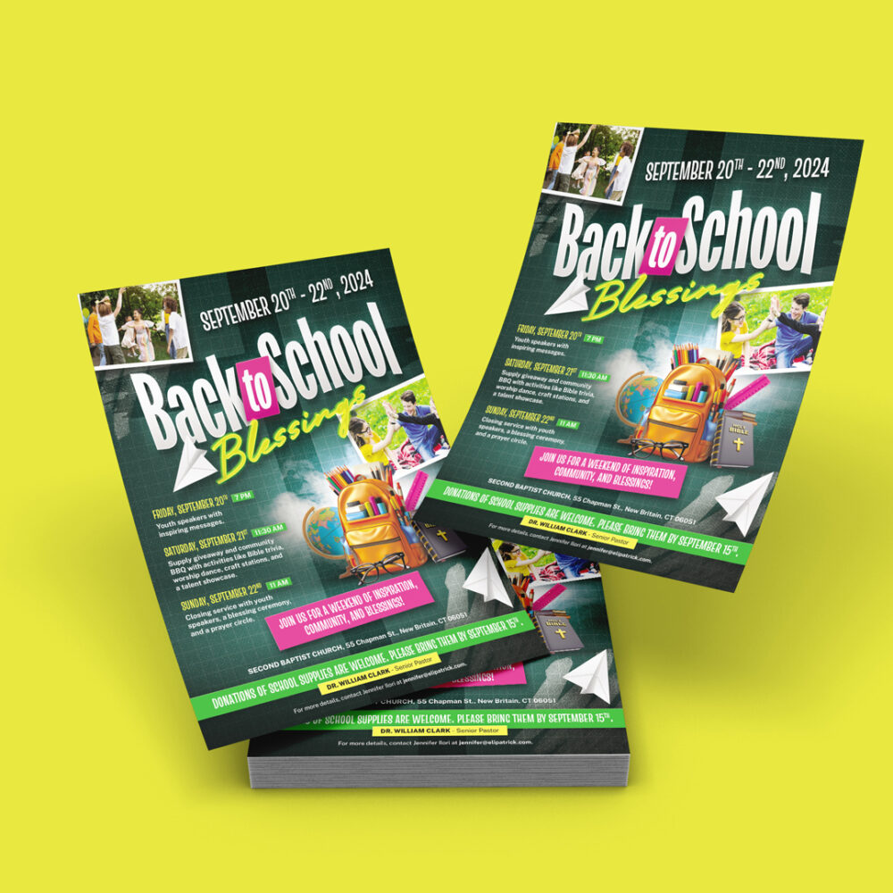 Back to school – Flyers