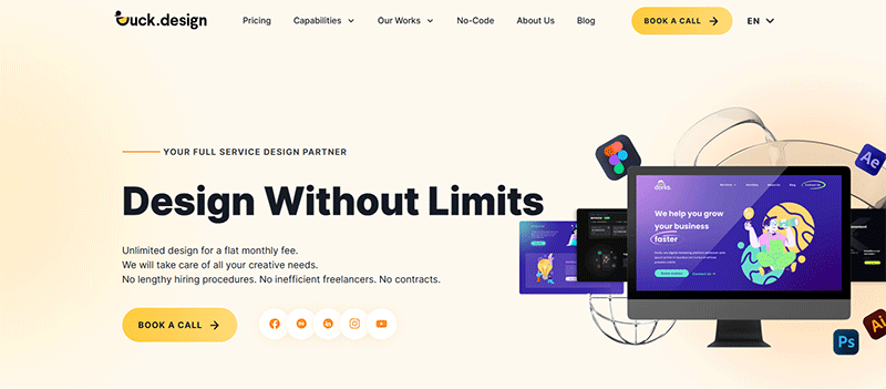 duck design affordable web design services