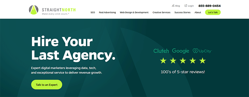 straight north affordable web design services