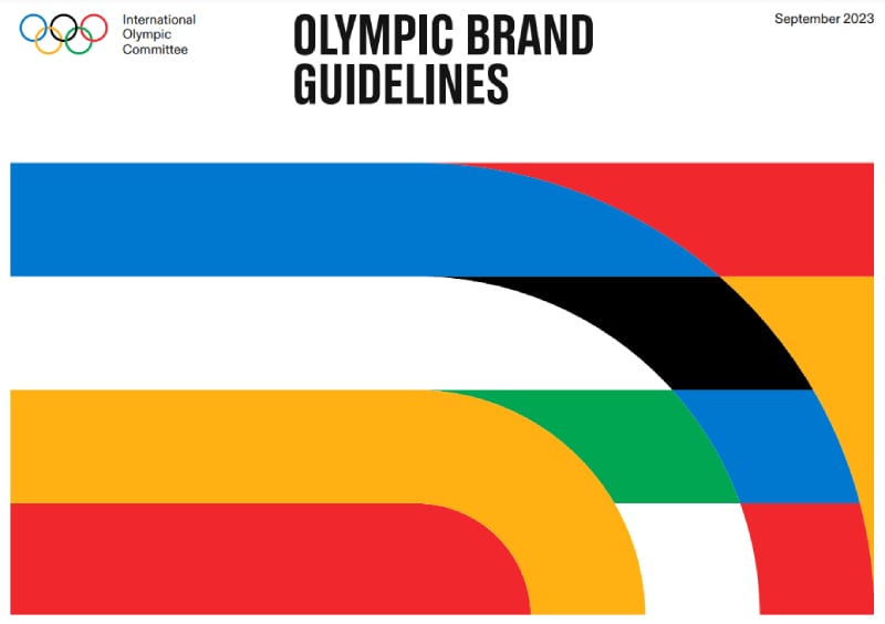 olympic brand guide title page