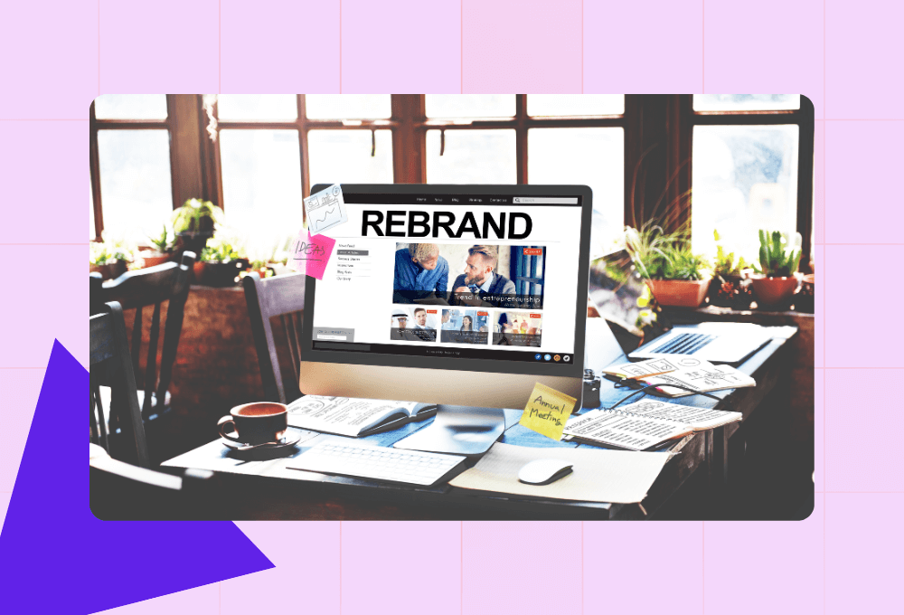 how to make rebranding strategies work graphic