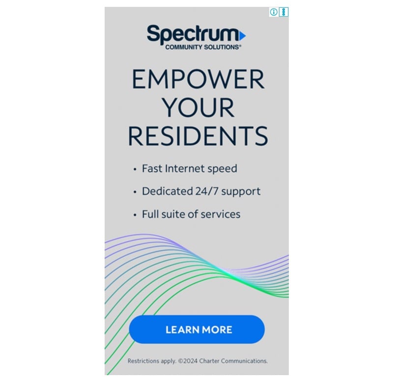 spectrum banner ad