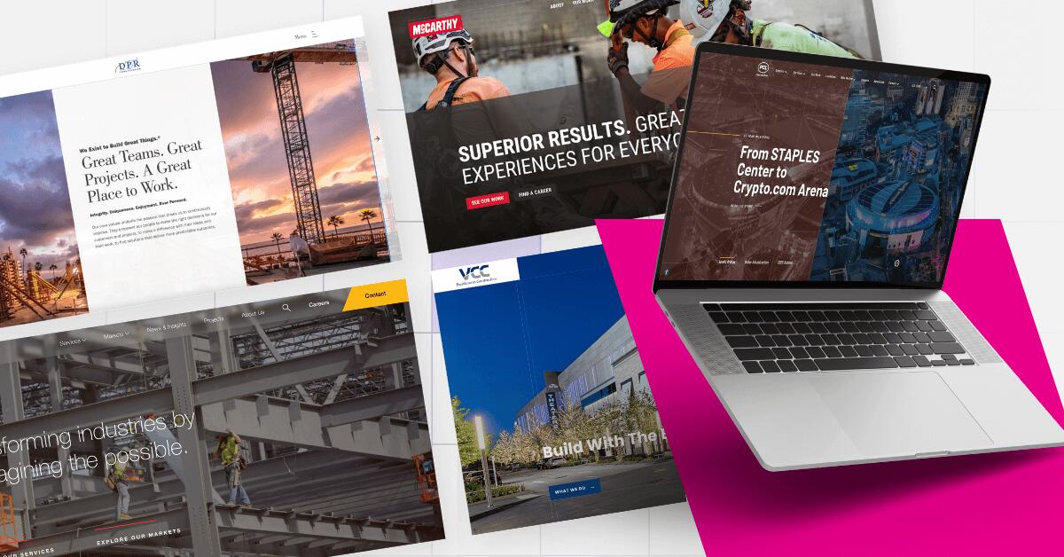 7 Construction Company Web Design Examples