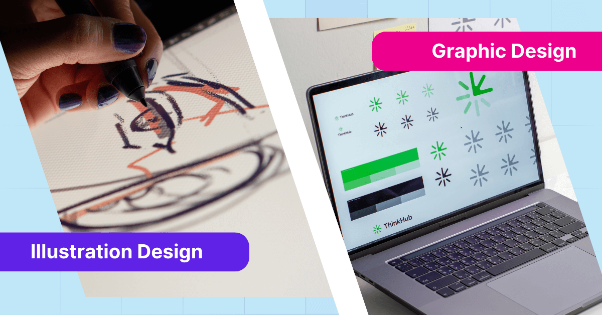 Major Differences Between Illustration Design and Graphic Design