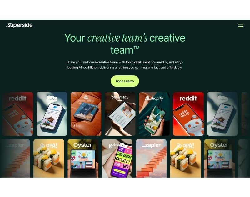 Graphic Design Services for Startups Superside
