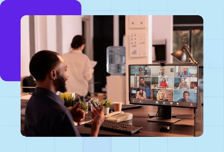 Managing a remote graphic design team