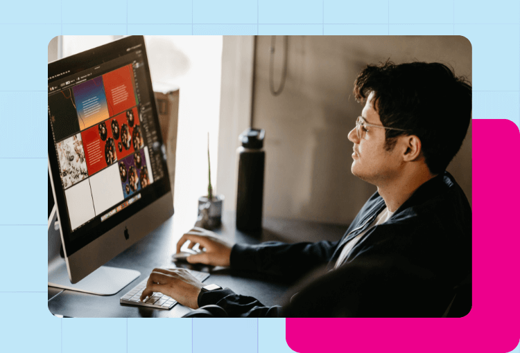 graphic design as a service of an in-house designer