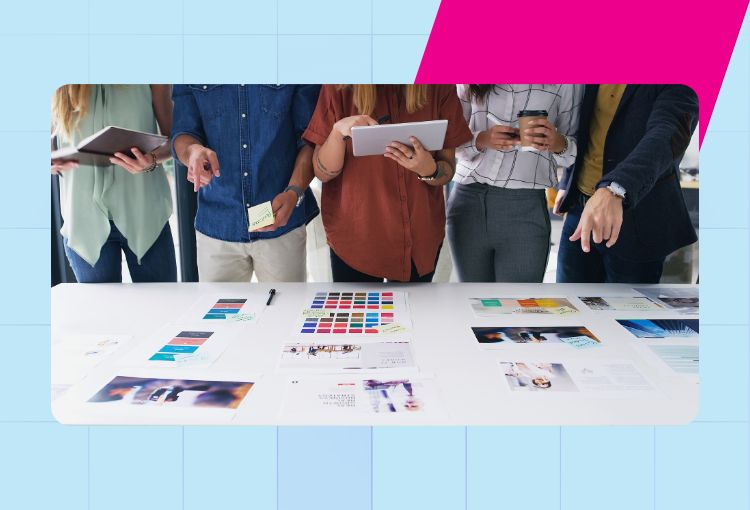 Graphic design for social media marketing