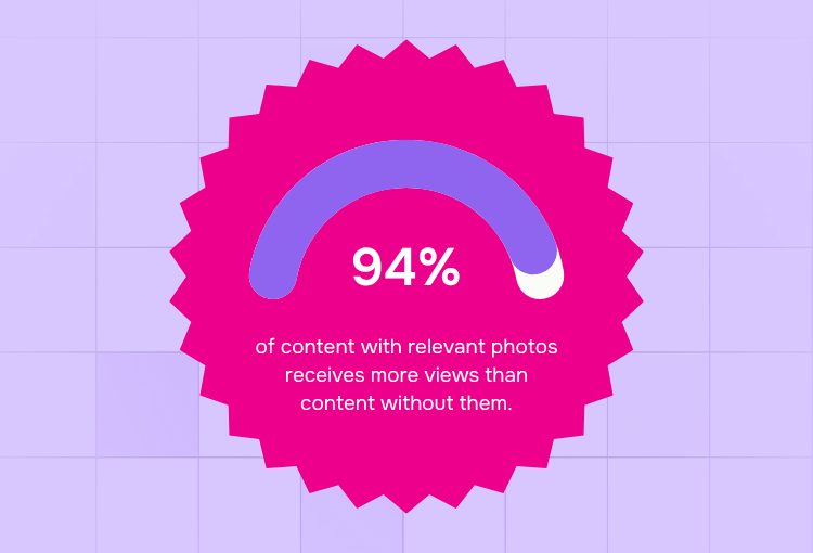 Graphic Design for Marketing: content with photos.