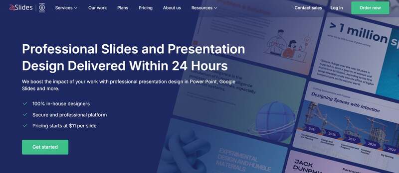 Presentation design services: slide 24