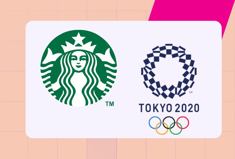 logo design tips Starbucks Tokyo Olympics