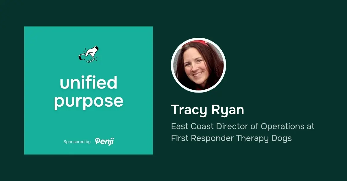 Unified Purpose EP 25- Tracy Ryan First Responder Therapy Dogs