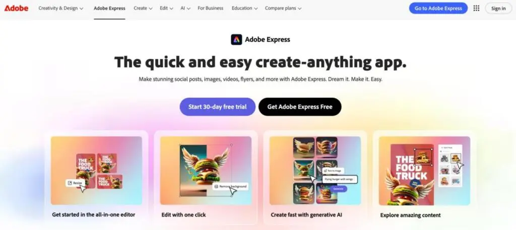 adobe express