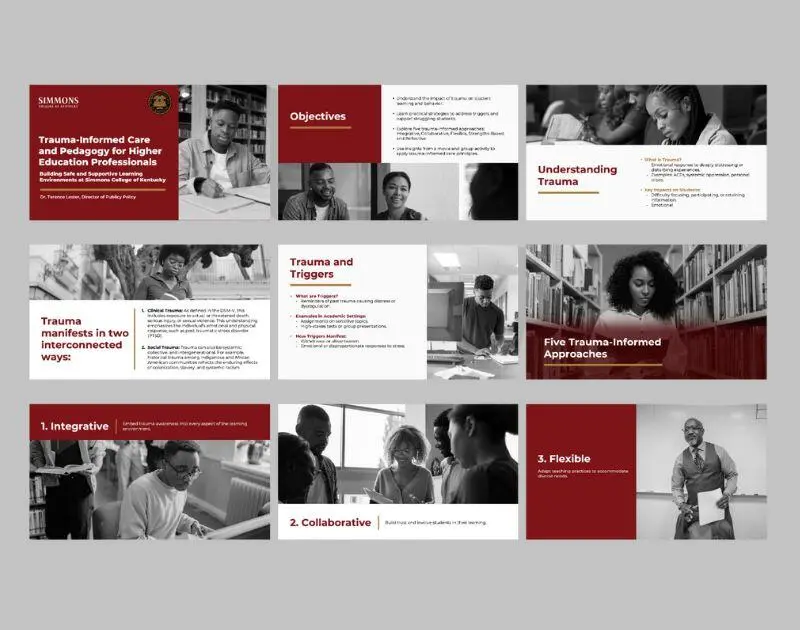 presentation design service Penji example
