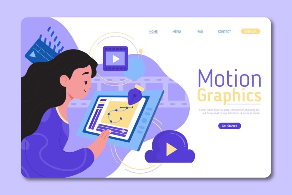 motion graphics - video design service
