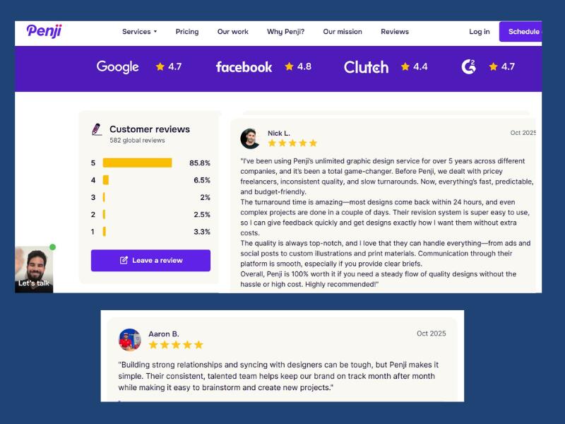 Penji: Unlimited graphic design services