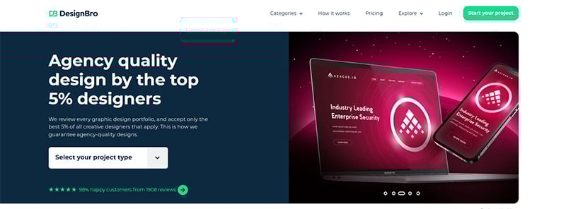 Best Graphic Design Service for Website UI/UX