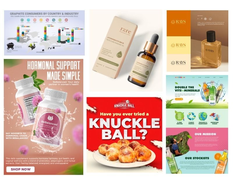 top graphic design agencies Penji design samples